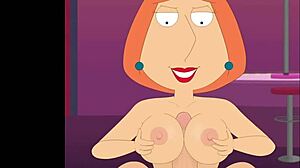 Lois Griffin's Massive Tits Wrap Around Cock for Mommy Titty Fuck Explosion!