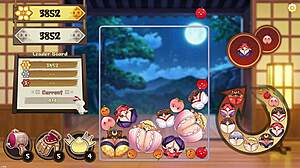 omg suika's wet tits get creampied in watermelon hentai game