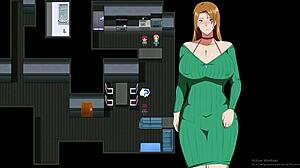 big tits wife in armored suit convinced for cheating blowjob route