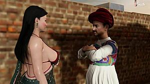 Village headman rams Savita Bhabhi's tight pussy publicly