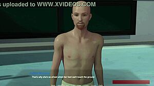 what if liam's swim lesson with jennet and eva turns private and steamy?