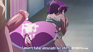 anime hentai anal lesbians scissoring tight asses