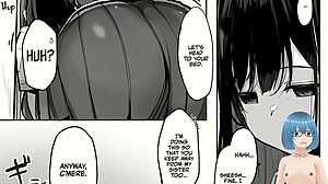 Big oppai anime girl skips condom completely