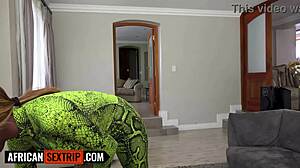 yo this busty ebony teen's bubble ass takes my deepthroat pounding hard