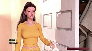 chloe walks in on stepbrother leo stroking his cock losing virginity
