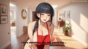 hungry kitchen wife devours husband's thick huge cock in velnidokra's 3d hentai game
