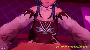 i love novr mmd chihaya's sexy 3d hololive hentai moves