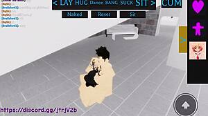borov’s monster cock destroys roblox teen in hentai blowbang
