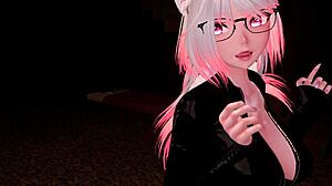 Obsessed yandere futanari pins you down for relentless breeding obsession