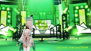 iroha dances nude in this 3d hentai scene