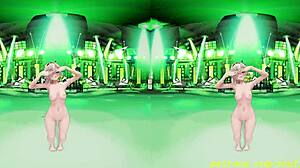 iroha does nude dance in vr