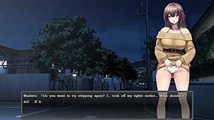 Garota walks the streets masturbating at night part one