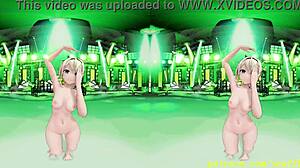 iroha does nude dance in vr