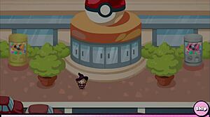 conquest pokemon hentai flash game episode 1 with costumes and creampie
