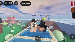 do you enjoy getting spitroasted by two big robloxian cocks