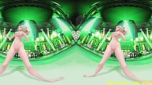 iroha does nude dance in vr