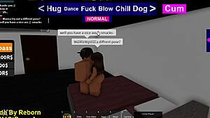 pounding roblox girl's thick ass hard