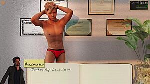 headmaster humiliates me while bound in college!
