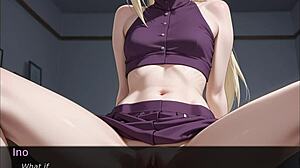 ino rides narutos huge cock in bedroom