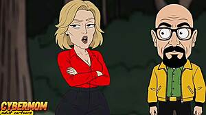 jason fucks married slut milf skyler cartoon parody
