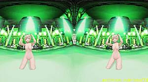 iroha does nude dance in vr