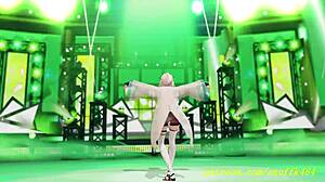 iroha dances nude in this 3d hentai scene