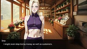 ino rides narutos huge cock in bedroom