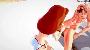 jessica rabbit bikini blowjob fantasy
