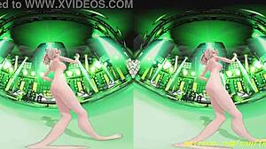 iroha does nude dance in vr