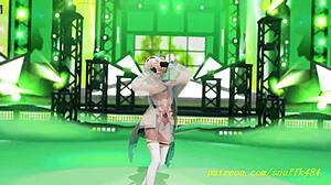 iroha dances nude in this 3d hentai scene