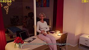 Lori And Barbara Start A Truth Or Dare Game Leading To Footjob