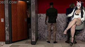 Steps Of Debauchery 71 Black Cock In The Toilet Playthrough By Playful Fox