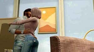 Hunky Sims 4 Steamy And Romantic Fuck Session Multiple Cumshot And Squirting