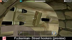 fuckerman street hookers preview with futanari action