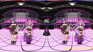 Vr mmd chihavivi dances in hololive 3d hentai