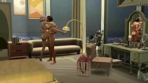 Hunky Sims 4 Steamy And Romantic Fuck Session Multiple Cumshot And Squirting