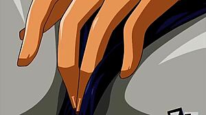 raven gets filled in this hentai amv