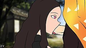Nezuko Gives Blowjob