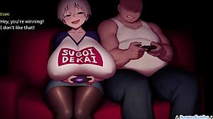 my horny girlfriend uzaki sucks my cock like a delicious popsicle