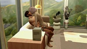 Hunky Sims 4 Steamy And Romantic Fuck Session Multiple Cumshot And Squirting