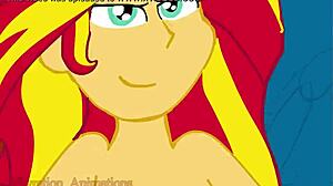 sunset shimmer test animation