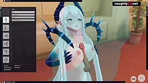 diabla gets hard anal in el hentai scene