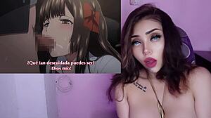 se deja coger por un gordo pervertido hentai mujin eki 01