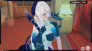 diabla gets hard anal in el hentai scene