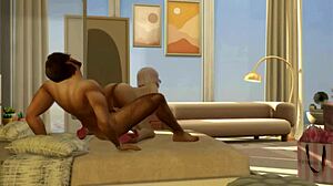 Hunky Sims 4 Steamy And Romantic Fuck Session Multiple Cumshot And Squirting