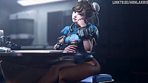 juno as chun-li takes cock in tight pussy