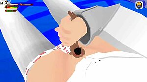 giantess uses player as dildo