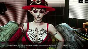 furrhouse 8 ophelia and david interrupted moment hannas garden invitation visual novel gameplay