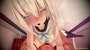 shirakami fubuki has sex outdoors
