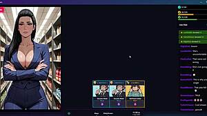 Risky Stream Hentai Game Ep 2 Anal Riding A Giant Dildo In The Supermarket